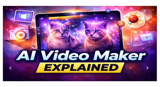 AI video maker explained: create videos from photos and images