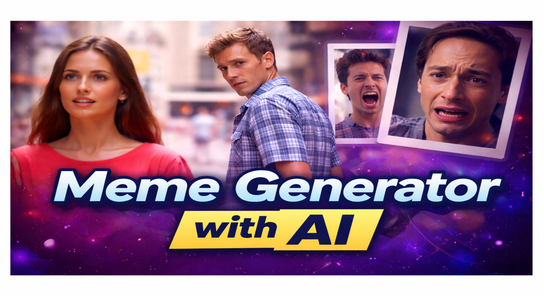 Meme generator with AI: create viral memes faster